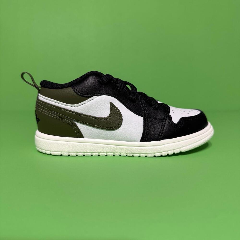 Nike Air Jordan 1 Low Medium Olive Shoes DR9747 092 Size Toddler 9C